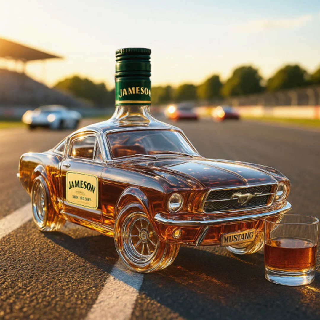 Fľaša na whisky Mustang