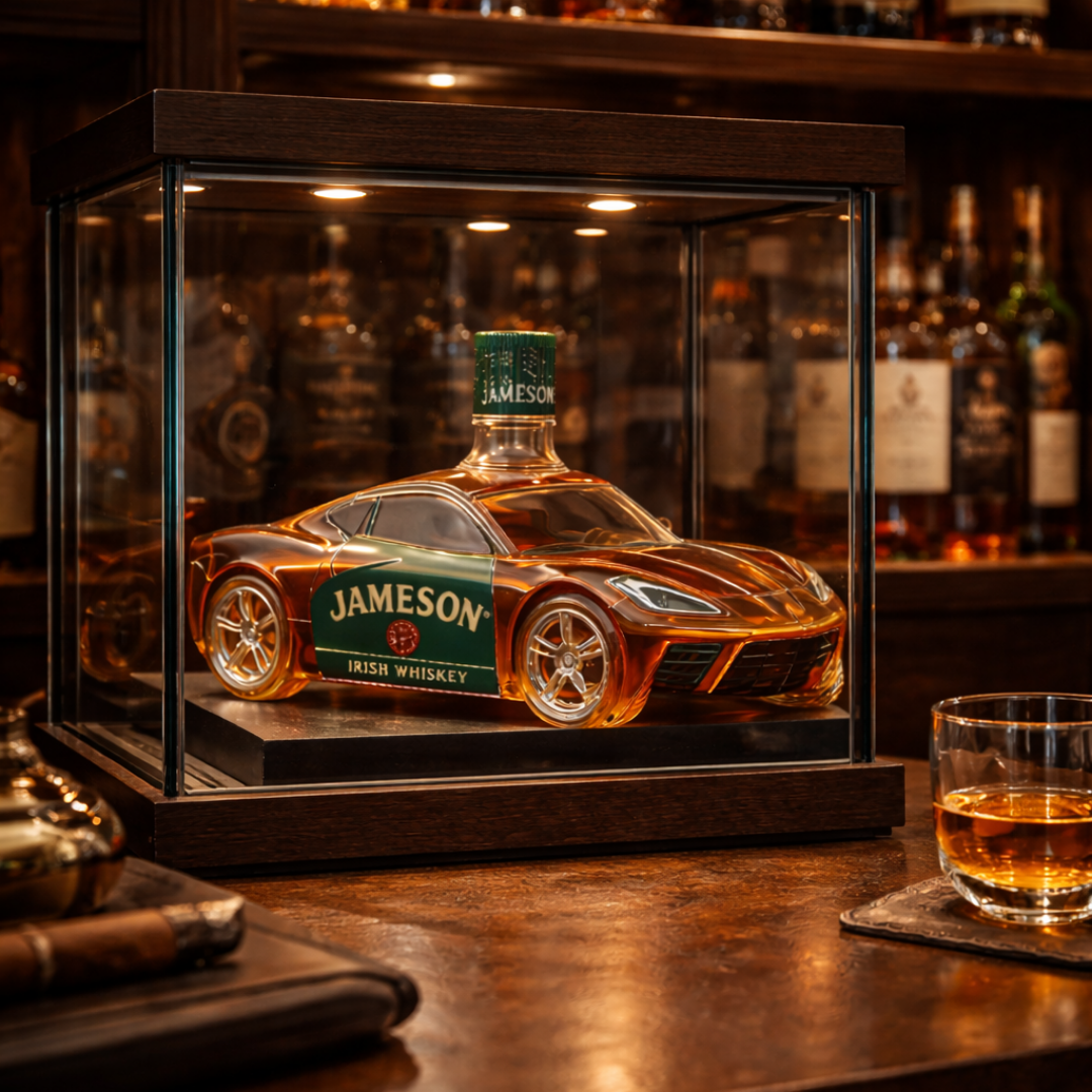 Whisky Fľaša - Edícia Corvette