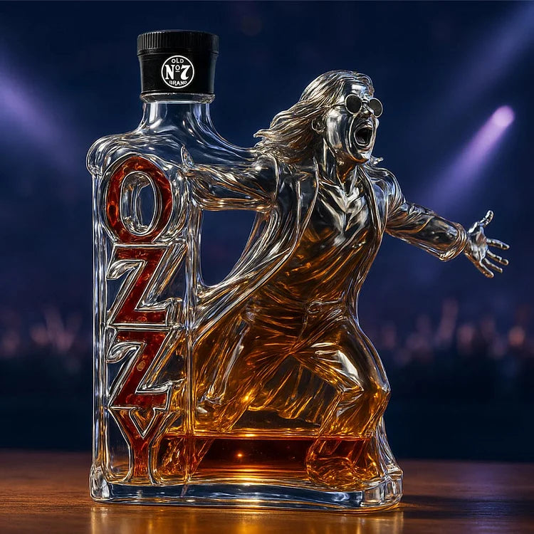 Zvečnený výkrik — ikonická whisky fľaša na počesť Ozzyho Osbournea