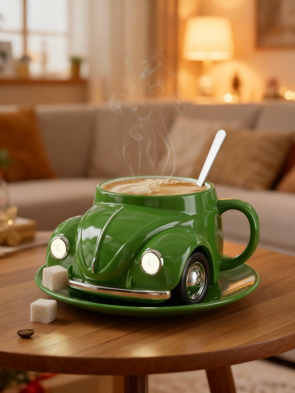 CARISTA | Espresso šálka s motívom klasického auta