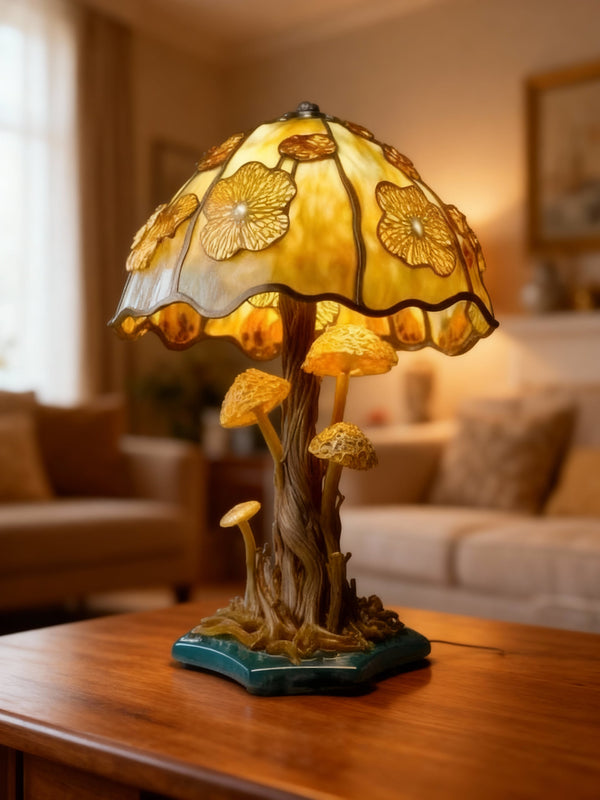SHROOMGLOW | Ručne vyrobená nočná lampa v tvare huby