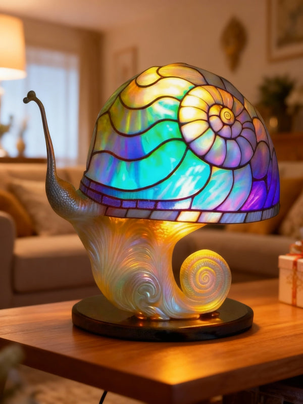SNAILGLOW | Stolná lampa v tvare slimáka