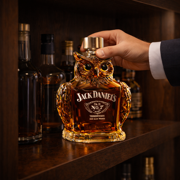 Whisky fľaša - Edícia vydra