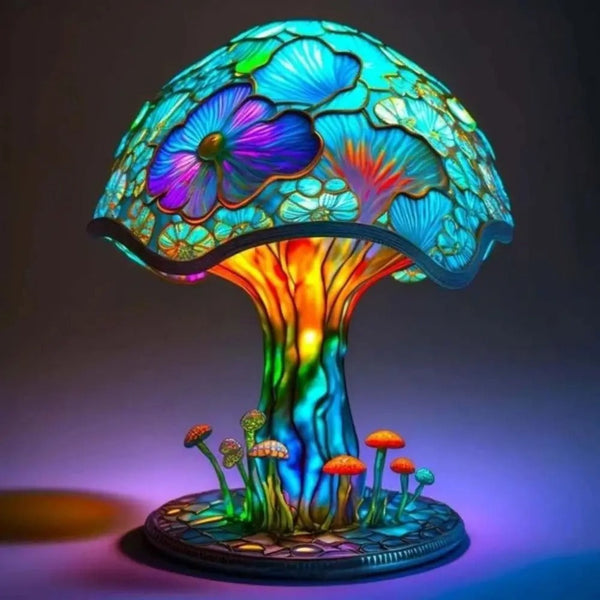 COLORSHROOM | Čarovná dúhová lampa v tvare huby
