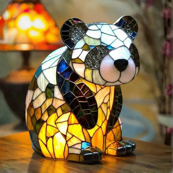 Panda - Lampa vo Vitráži